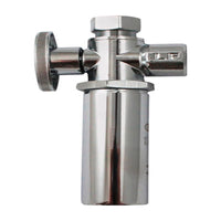 Keeney 1/2 in. FIP in. X 3/8 in. Compression Brass Quarter Turn Shut-Off Valve