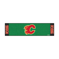 NHL - Calgary Flames Putting Green Mat - 1.5ft. x 6ft.