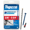 Tapcon 2-3/4 in. L Star Flat Head Concrete Screws 75 pk