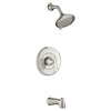 American Standard Chatfield Brushed Nickel Brass 3 settings Tub and Shower Trim Kit 1.8 gpm