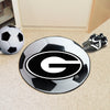 University of Georgia Black Soccer Ball Rug - 27in. Diameter