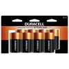 Duracell Coppertop D Alkaline Batteries 8 pk Carded