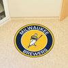 MLB - Milwaukee Brewers Barrell Man Roundel Rug - 27in. Diameter