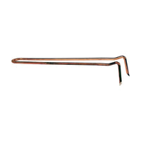 Oatey 1/2 in. to 6 in. 6 ft. Copper Plated Copper Pipe Hook