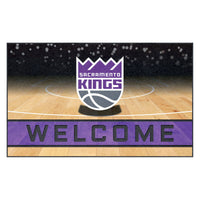 NBA - Sacramento Kings Rubber Door Mat - 18in. x 30in.