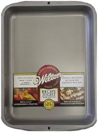 Wilton 11 in. W X 14-1/2 in. L Lasagna Pan Silver