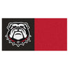 University of Georgia Bulldogs Team Carpet Tiles - 45 Sq Ft.