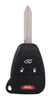 KeyStart Renewal KitAdvanced Remote Automotive Replacement Key ULK007H Double For Mopar