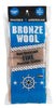 Rhodes American Homax Fine Grit Bronze Wool Pad 10.11 L x 5.25 W in. for Marine & Industrial Use