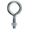 Hampton 3/8 in. x 2-3/4 in. L Zinc-Plated Steel Eyebolt Nut Included (Pack of 10)