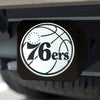 NBA - Philadelphia 76ers Black Metal Hitch Cover