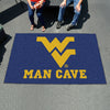 West Virginia University Man Cave Rug - 5ft. x 8 ft.