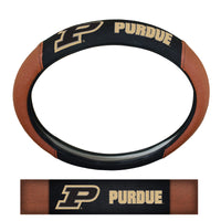 Purdue University Football Grip Steering Wheel Cover 15" Diameter