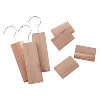 Whitmor 8 in. H X 0.5 in. W X 2 in. L Wood Cedar Blocks & Hangups