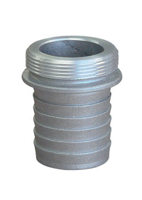 Abbott Rubber Aluminum 2 in. D X 2 in. D Coupling 1 pk