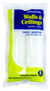 RollerLite White Velvet Woven Dralon Fabric 6 in. W X 1/4 in. Mini Paint Roller Cover Refill 2 pk