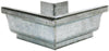 Amerimax 5 in. H x 7.25 in. W x 5 in. L Metallic Galvanized Steel K Outside Miter (Pack of 10)