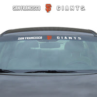 MLB - San Francisco Giants Sun Stripe Windshield Decal 3.25 in. x 34 in.