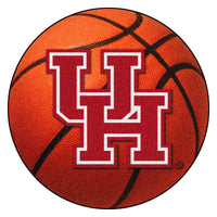 University of Houston Basketball Rug - 27in. Diameter