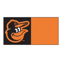 MLB - Baltimore Orioles Team Carpet Tiles - 45 Sq Ft.