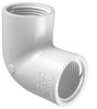 Charlotte Pipe Schedule 40 1-1/2 in. FPT X 1-1/2 in. D FPT PVC Elbow 1 pk