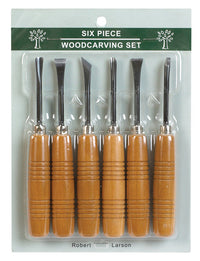 Robert Larson Woodcarving Set 6 pc