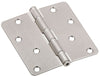 National Hardware 4 in. L Satin Nickel Door Hinge 1 pk