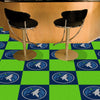 NBA - Minnesota Timberwolves Team Carpet Tiles - 45 Sq Ft.