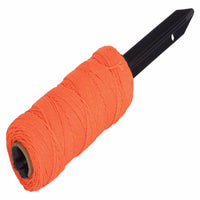 Marshalltown Twisted Refillable Stake Line Winder 500 ft. Orange