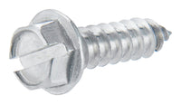 Stallion No. 10  x 2-1/2 in. L Slotted Hex Head Washer Roofing Screws 1 lb. (Pack of 12)