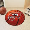 Western Kentucky University Basketball Rug - 27in. Diameter