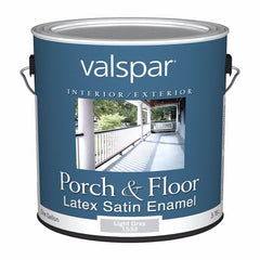 Valspar 27-1533 GL 1 Gallon Light Grey Porch & Floor Latex Satin Ename ...