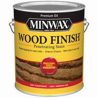 Minwax Wood Finish Semi-Transparent Early American Oil-Based Wood Stain 1 gal. (Pack of 2)