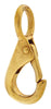 Campbell Chain 5/8 in. Dia. x 2-7/8 in. L Polished Bronze Quick Snap 70 lb.