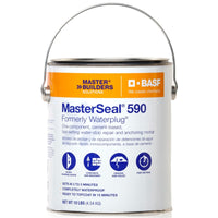 Waterplug MasterSeal 590 Gray Indoor/Outdoor Paintable Hydraulic Cement 10 lbs.