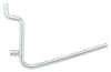 National Hardware Zinc Plated Silver Steel 2-1/2 in. Tool Holder Peg Hooks (Pack of 6)