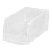 Iris 5 in. H x 6 in. W x 11 in. D Stackable Storage Bin (Pack of 8)