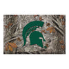 Michigan State University Camo Camo Rubber Scraper Door Mat