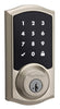 Kwikset SmartKey Satin Nickel Zinc Touch Screen Deadbolt