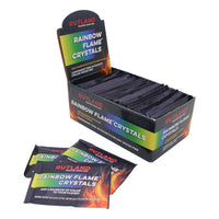 Rutland Rainbow Flame Crystals 0.5 hr 1 pk 0.88 oz (Pack of 25)