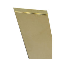 K&S 0.01 in. x 4 in. W x 10 in. L Brass Sheet Metal (Pack of 6)