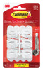 3M Command Mini Plastic Hook 11/8 in. L 18 pk (Pack of 4)