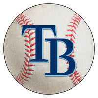 MLB - Tampa Bay Rays Baseball Rug - 27in. Diameter