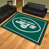 NFL - New York Jets 8ft. x 10 ft. Plush Area Rug