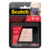 Scotch Small Foam Hook and Loop Fastener 3 in. L 2 pk