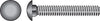 Hillman 5/16 in. X 8 in. L Zinc-Plated Steel Carriage Bolt 50 pk