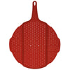 Squish Red Polypropylene/TPR Collapsible Splatter Screen