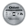 Oldham  10 in. Dia. x 5/8 in.  Carbide Tipped  Circular Saw Blade  60 teeth 1 pk