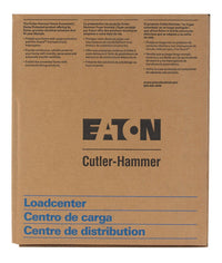 Eaton Cutler-Hammer 125 amps 120/240 V 8 space 8 circuits Surface Mount Main Lug Load Center