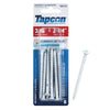 Tapcon 2-1/4 in. L Star Flat Head Concrete Screws 8 pk